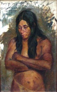 Cabeza de un indio de Antonio Parreiras